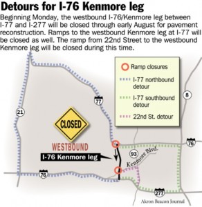 Kenmore Leg closure April 2015 from ABJ