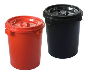trash cans, trash bin
