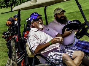 Tim Jackson and Carey Dean 2014 American Blind Golf Tournament in Wadsworth