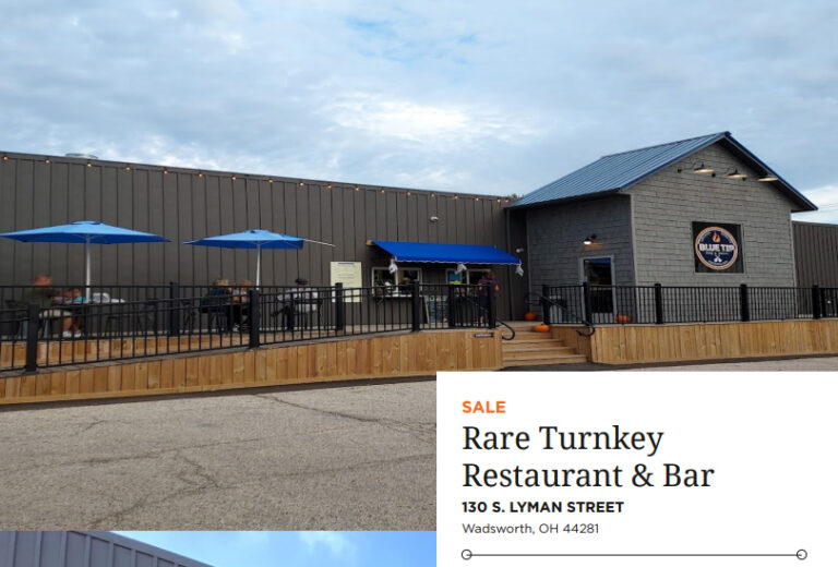 Blue Tip Pub and Grill building up for sale Wadsworth Community Radio